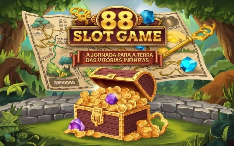 on image text '88 Slot Game: A Jornada para a Terra das Vitórias Infinitas'