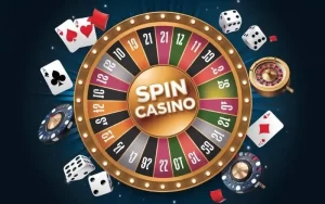 on image text 'SPIN CASINO'