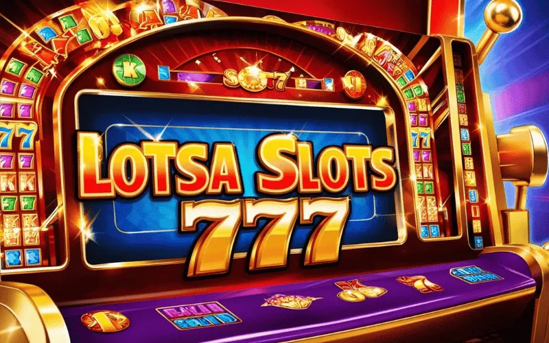 on image text 'LOTSA SLOTS 777'