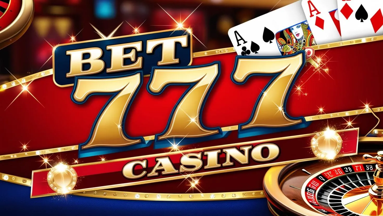 on image text 'BET 777 CASINO'